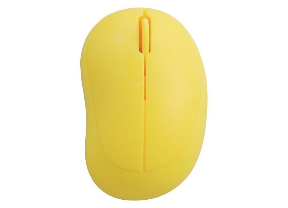 Elecom Baby Beans Ασύρματο Mini Ποντίκι Κίτρινο M-BM1DLYL (Το πιο μικρό, χαρούμενο και βολικό ασύρματο ποντίκι)