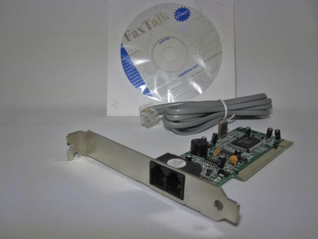 Κάρτα Fax Modem 56K CTR-21 + CD εγκατάστασης + καλώδιο τηλεφώνου (OEM)