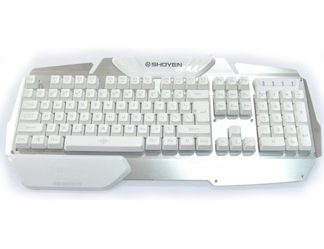 Πληκτρολόγιο Gaming Aluminium Zeroground SHOYEN KB-2200G