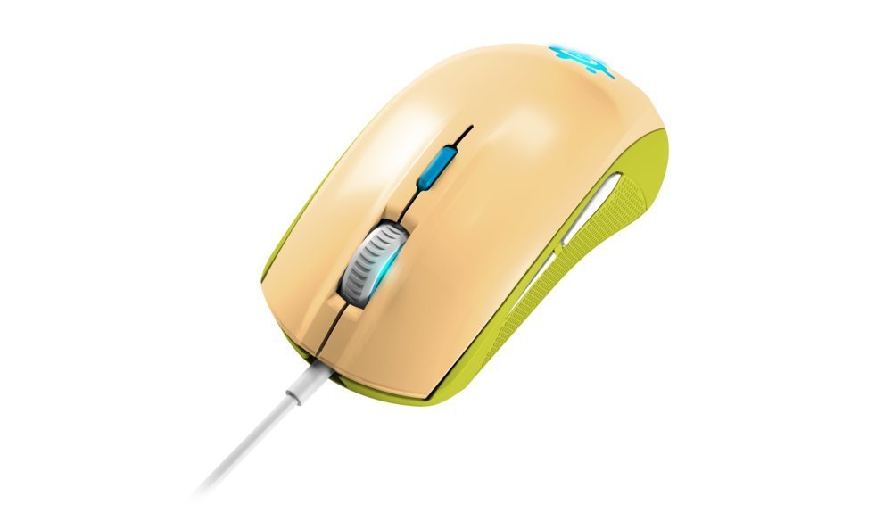 Steel Series Rival 100, Optical Gaming Mouse - Gaia Green
