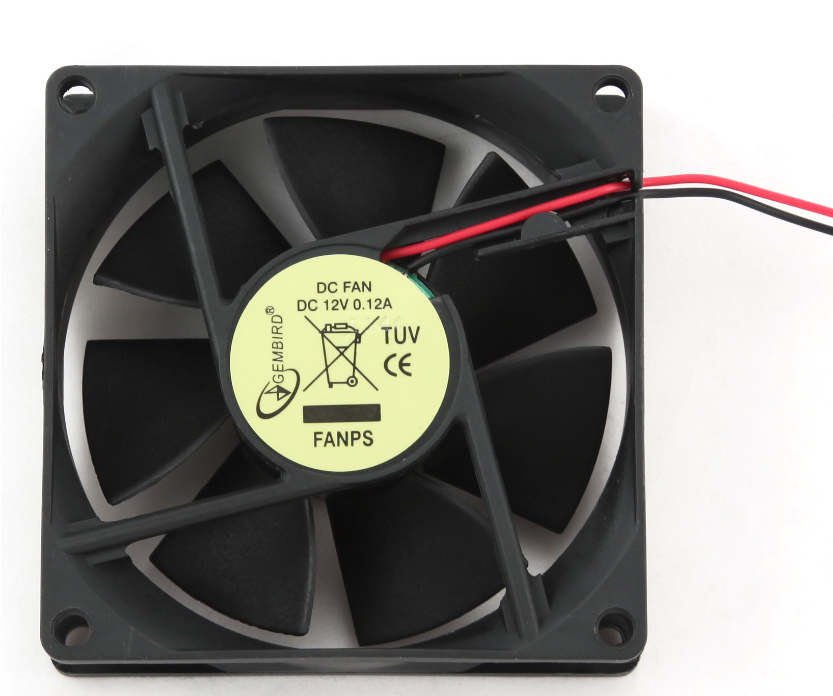 Gembird 80mm Case Fan for Power Supply (80x80x25mm) FANPS 80mm