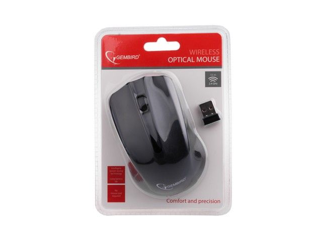 Gembird Wireless Optical Mouse Black MUSW -101