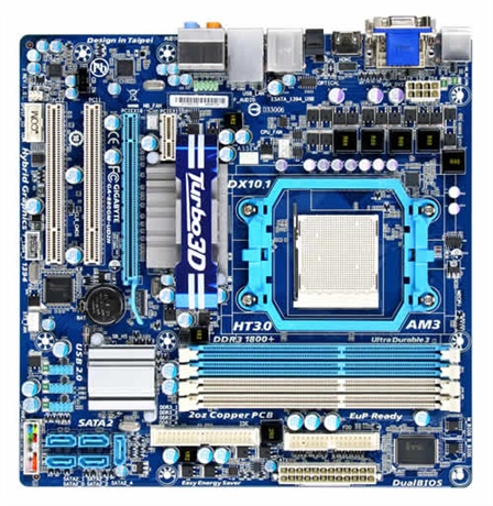 GigaByte GA-880GM-UD2H  (rev. 1.3) AMD 880G + SB710 Chipset