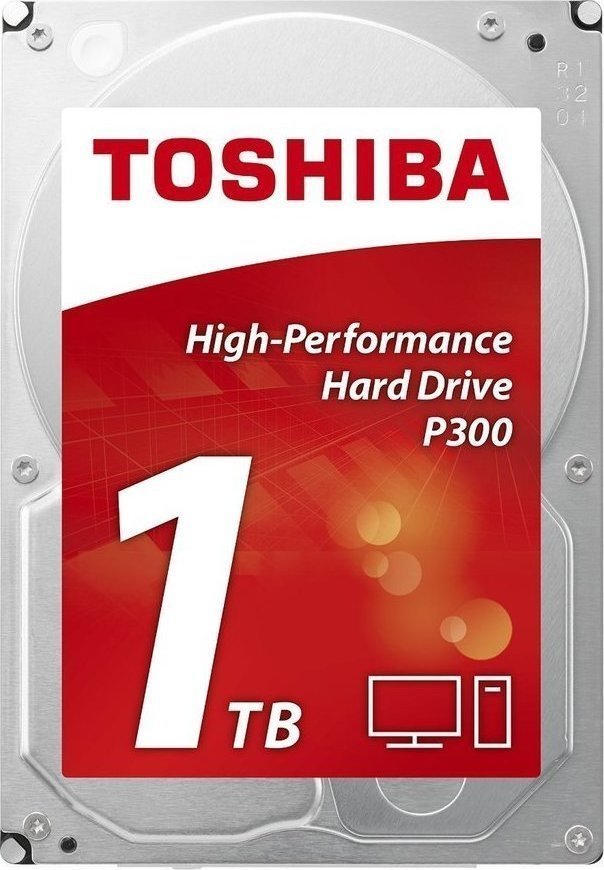 Toshiba P300 1TB HDD Hard Drive 3.5