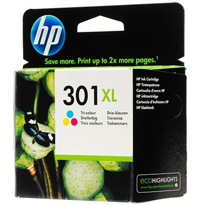 HP 301XL Tri-colour CH564EE Ink Cartridge