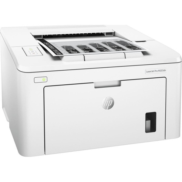HP LaserJet Pro M203dn Black and White Printer with Mobile Print Refurbished