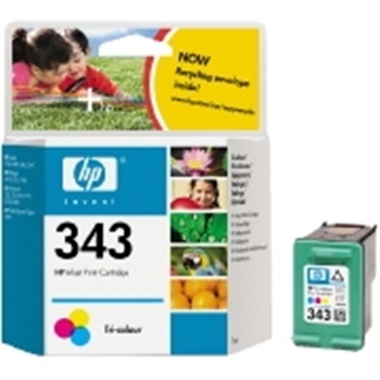 HP No 343 Tri-Color Ink Cartridge (C8766EE)