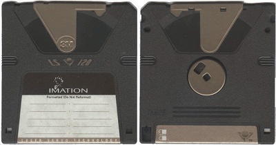 Imation Super Disk 120 MB DISKETTE