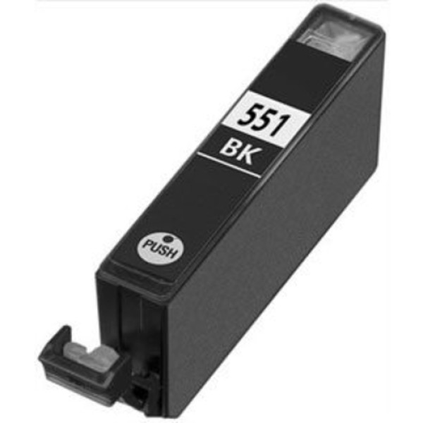Canon Black Ink Cartridge (CLI-551BKXL) (6443B001) (Replaces ) (5212027314328)