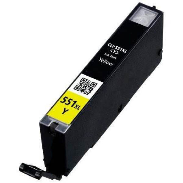 Canon Yellow Ink Cartridge (CLI-551XL) (CLI551YXL) (Replaces ) (5212027314366) (6446B001)