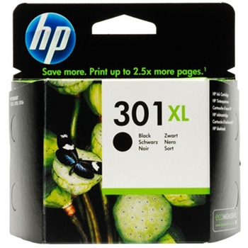 HP 301XL Black Vivera Ink Cartridge (CH563EE)