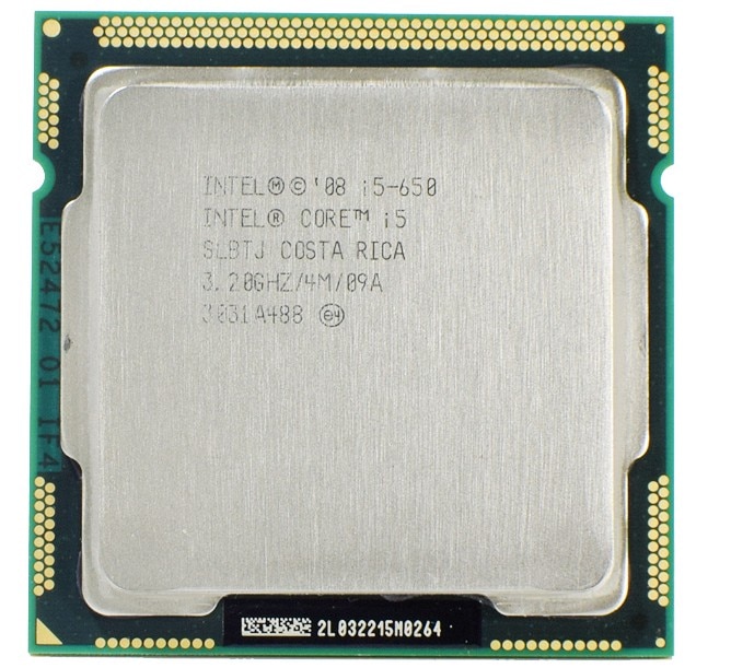 Intel Core i5-650 SLBTJ 3.20GHz Socket LGA1156 CPU (Used)