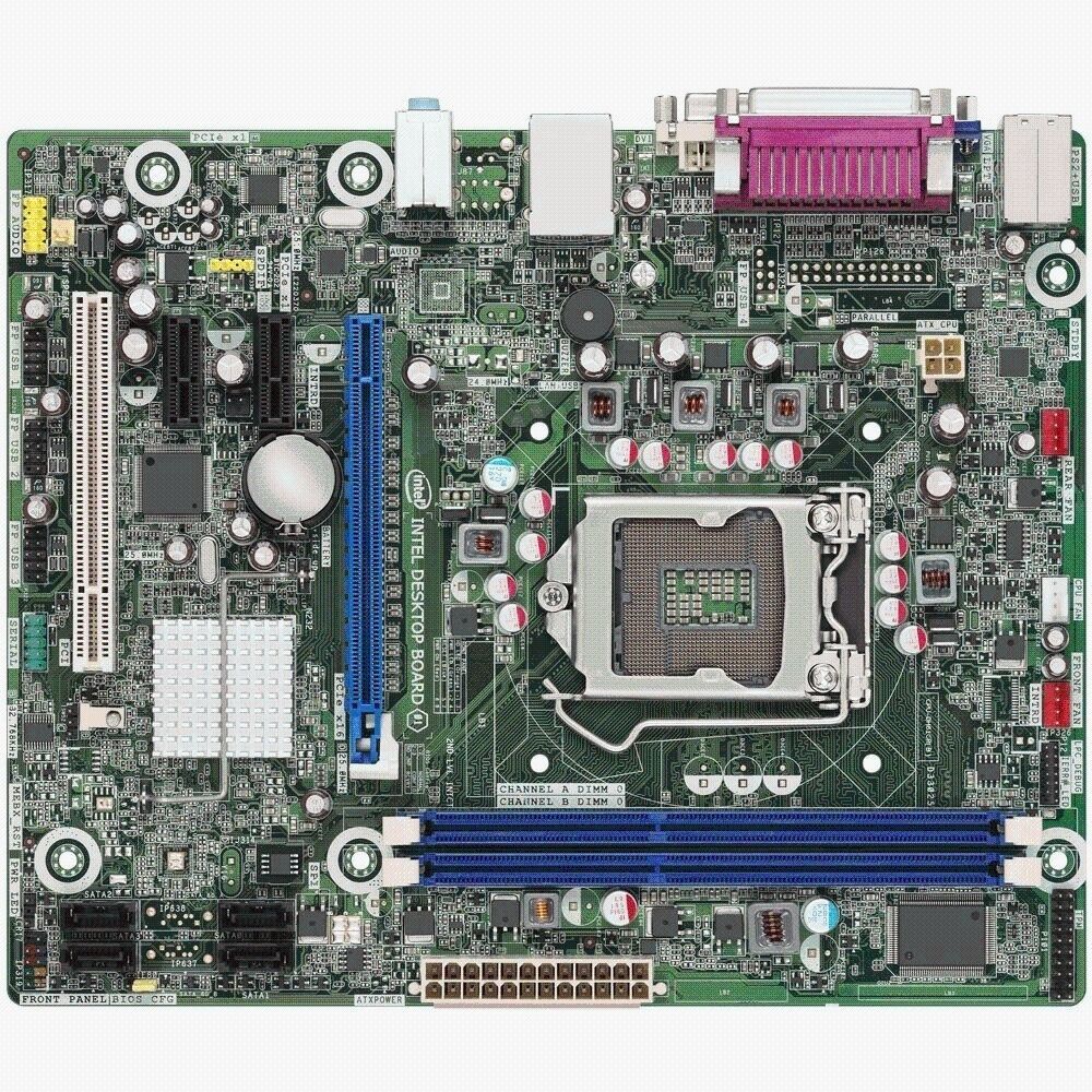 Intel DH61CR Desktop Motherboard, DDR3, Socket 1155 (Used)