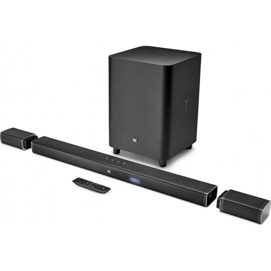 JBL BAR SOUNDBAR 510W 5.1 ΜΕ ΑΣΥΡΜΑΤΟ SUBWOOFER ΚΑΙ ΤΗΛΕΧΕΙΡΙΣΤΗΡΙΟ ΜΑΥΡΟ 6925281927485