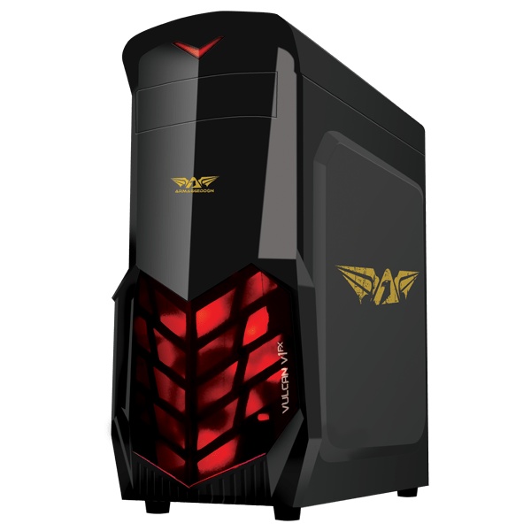 Kουτι για υπολογιστη ARMAGGEDDON VULCAN V1FX (ΜΑΥΡΟ)