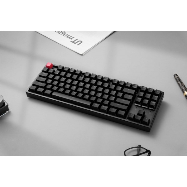 Keychron K8 V2 (K8X-J4) QMK Wireless Mechanical Keyboard with Banana Switches, Hot-Swap, RGB Backlight (80% Layout, US Layout)