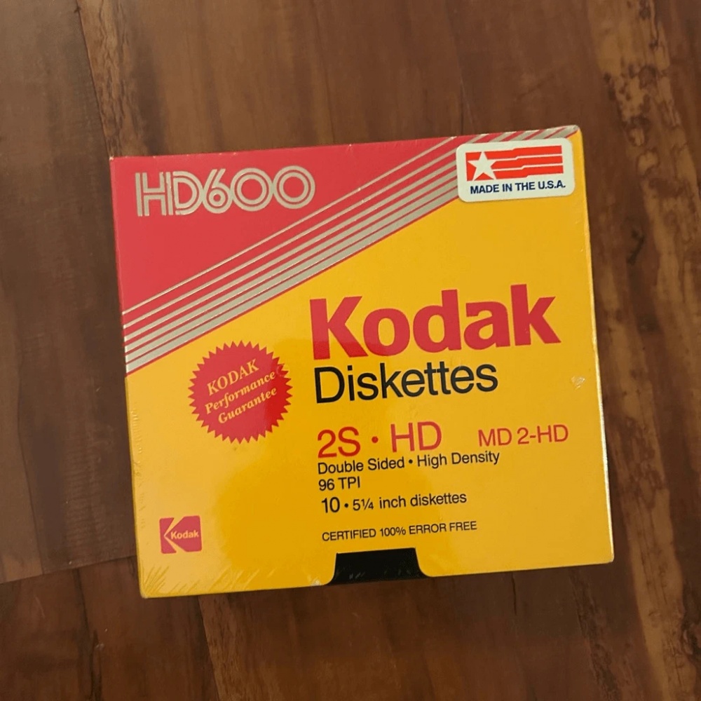 Δισκέττες Kodak 5.25 5 1/4 HD600 (10 τεμάχια) 041771164850