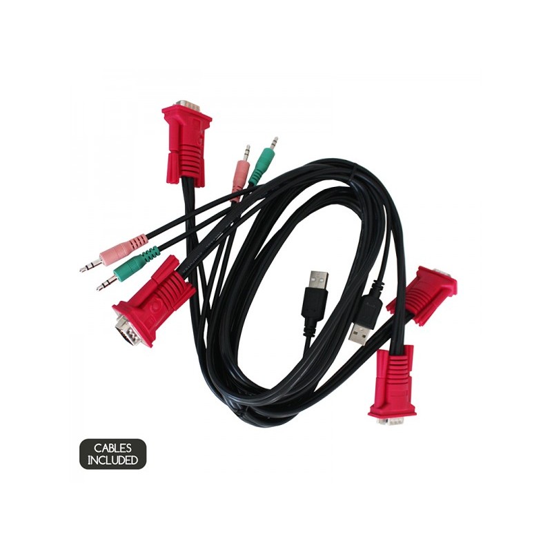 KVM Switch 4 Port APPROX appKVMUSB4PA2