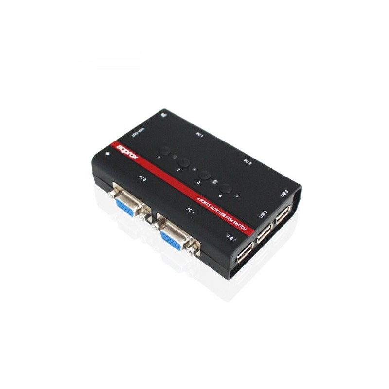 KVM Switch 4 Port APPROX appKVMUSB4PA2