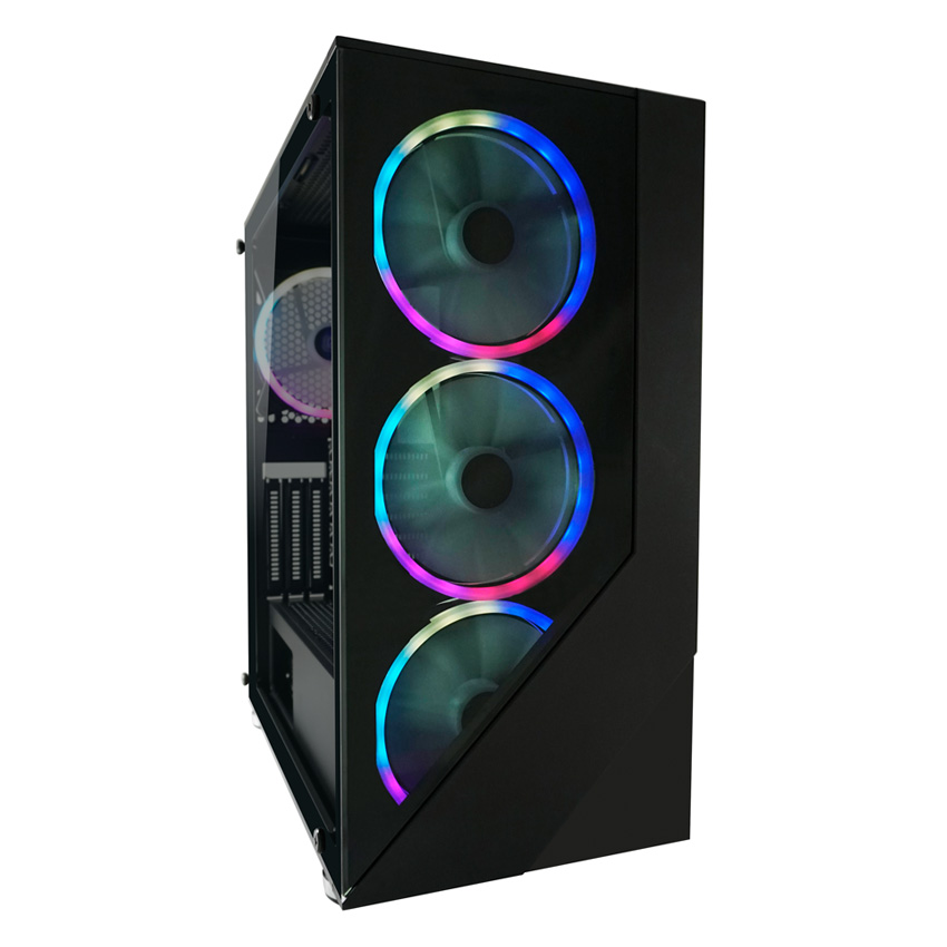 CASE LC-POWER 803B [Shaded_X] Midi-ATX ARGB Black