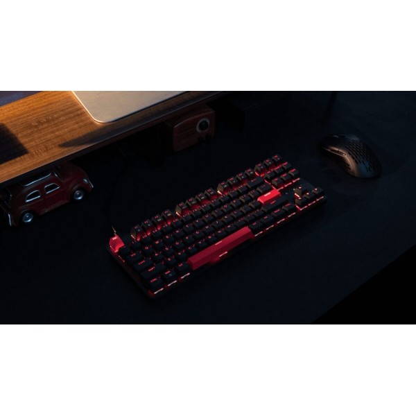 Lemokey X1 (X1-A3) QMK/VIA Wired TKL 80% Mechanical Keyboard – Brown Switch (US Layout) PC