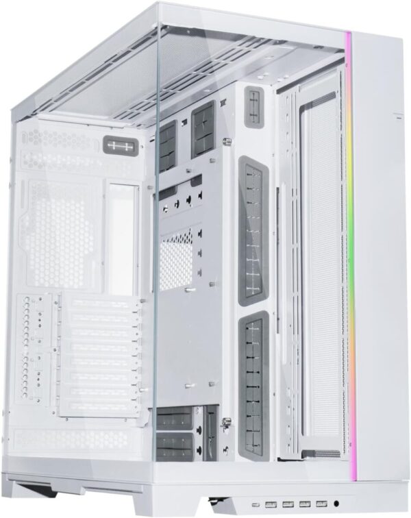 Lian Li O11 Dynamic EVO XL White – EATX PC Case (under 280mm) XL Tower