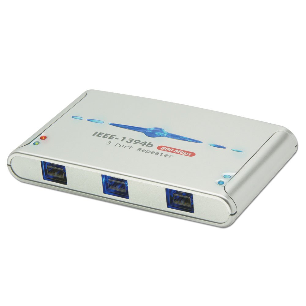 Lindy 3 Port (Bilingual) FireWire 800 Repeater Hub