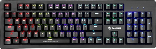 Marvo KG916 Gaming Μηχανικό Πληκτρολόγιο με διακόπτες και RGB φωτισμό (Αγγλικό US)