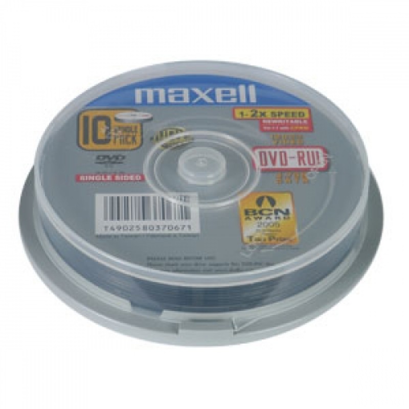 Maxell 10pcs mini dvd-rw discs for Digital Video Camcorders 30mins 8cm