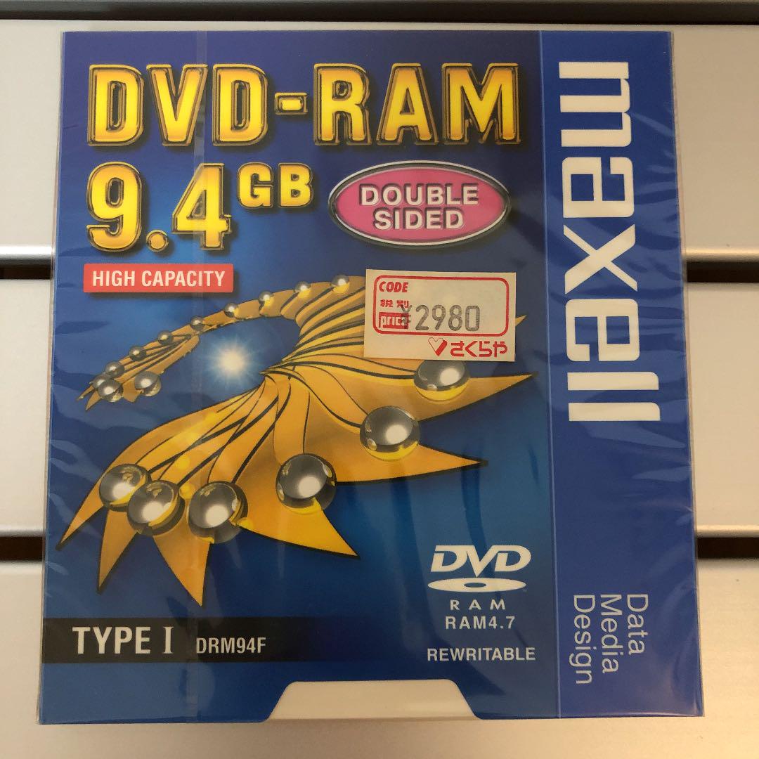Maxell DVD-RAM Cartridge Type 1 9.4GB (DRM94F)