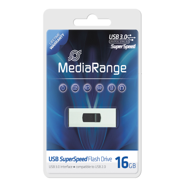 MediaRange High Speed USB 3 Flash Disk 16GB MR915