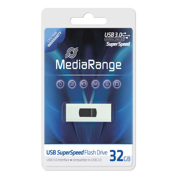 MediaRange High Speed USB 3 Flash Disk 32GB MR916