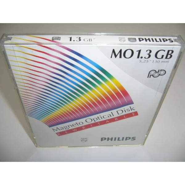 Δίσκος MO 1,3 GB Philips, Magneto Optical Disk 5,25