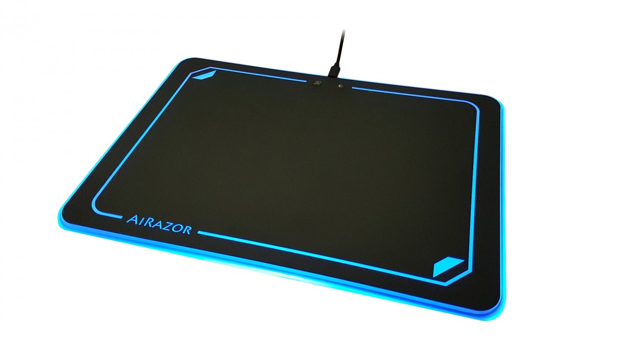 AiRazor RGB Gaming Mouse Pad with 7-Color LED Lighting