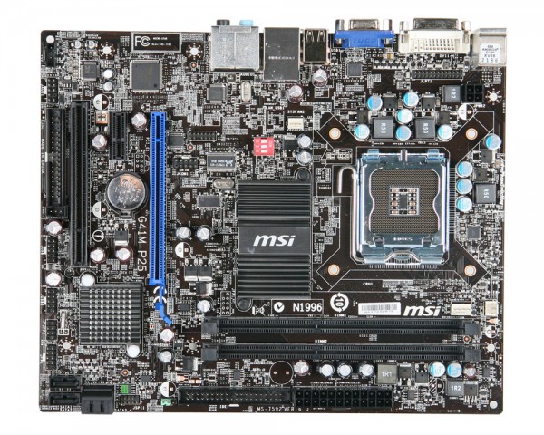 MSI LGA 775 DDR3 Motherboard (G41M-S03) (Used)