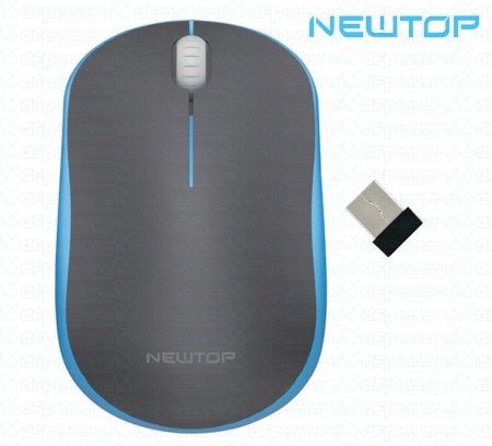 NEWTOP MWL01 MOUSE WIRELESS 1600DPI MWL02 Black - Blue