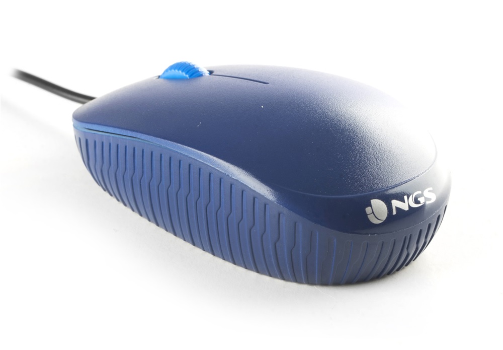 NGS Ενσύμαρτο Οπτικό Ποντίκι FLAME BLUE Μπλέ