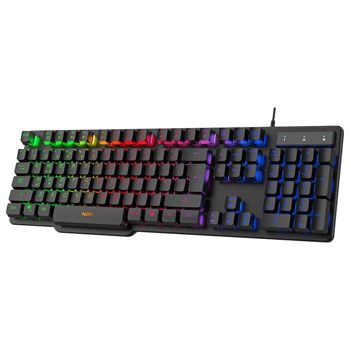 NOD Platoon 4in1 Combo Σετ Gaming Πληκτρολόγιο με διακόπτες και RGB φωτισμό & Ποντίκι (Ελληνικό)