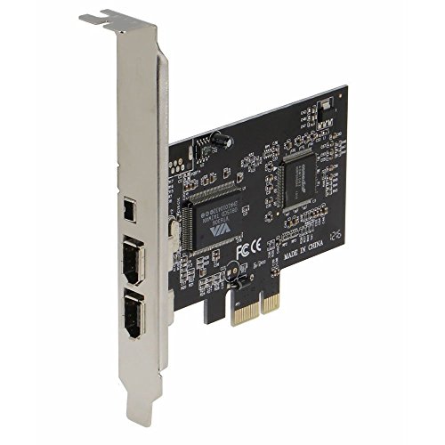 PCI Express to 2x FireWire 6-Pin & IEEE 1394A FireWire 4-Pin Adapter (Oem) (Bulk)