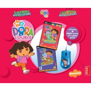 PC GAME Dora the Explorer Double Pack with Mouse