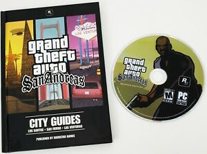 PC GAME - Grand Theft Auto San Andreas Guide City with Game (USED)