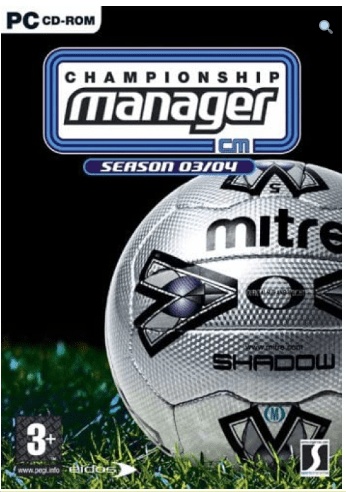 PC GAMES- CHAMPIONSHIP MANAGER 2004   (USED)