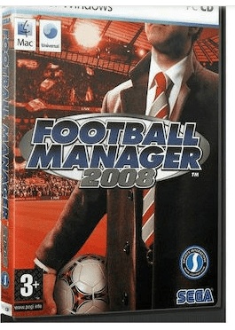 PC GAMES- FOOTBALL MANAGER 2008(USED)