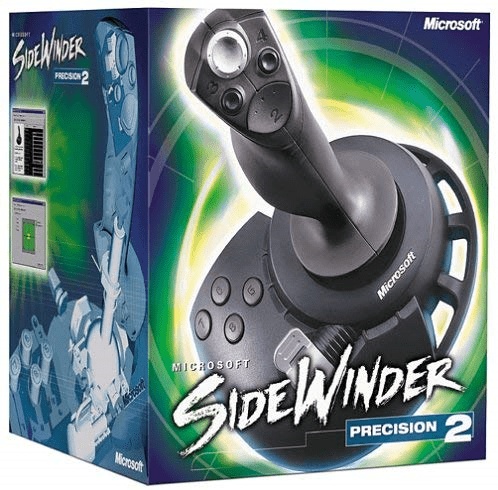 Microsoft Sidewinder Precision 2 USB PC Joystick