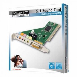 Κάρτα Ήχου PCI 5.1 - Konig CMP-SOUND CAR 21