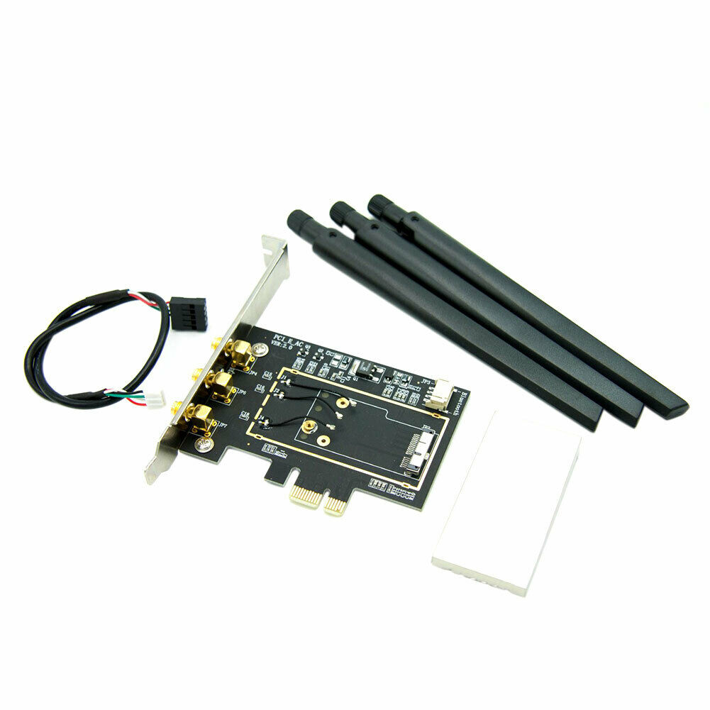 PCI Express Wireless Network Card with Bluetooth & Wi-Fi Adapter