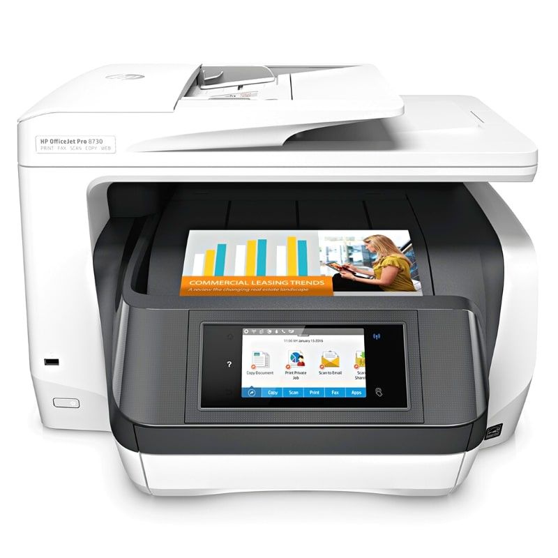 HP OfficeJet Pro 8730 AiO (D9L20A) - Color REFURBISHED