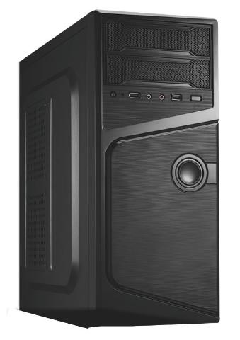 PowerTech PC Case with PSU 450W Black VS-31