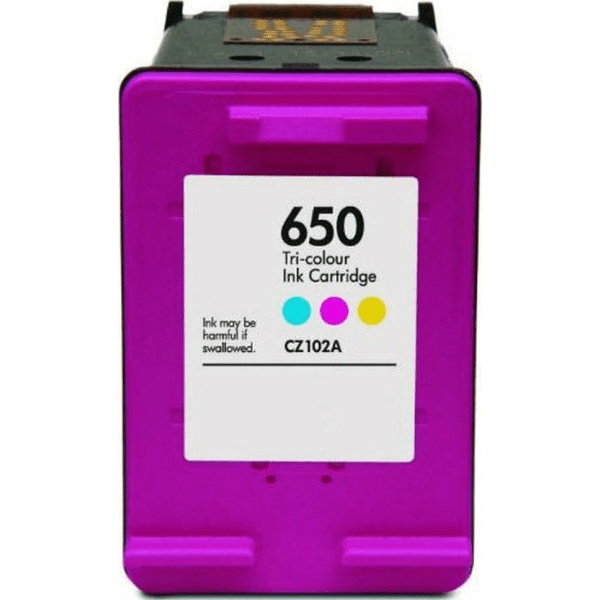 Raduga Compatible Inkjet Printer Ink HP 650XL 14ml Multi (Color)