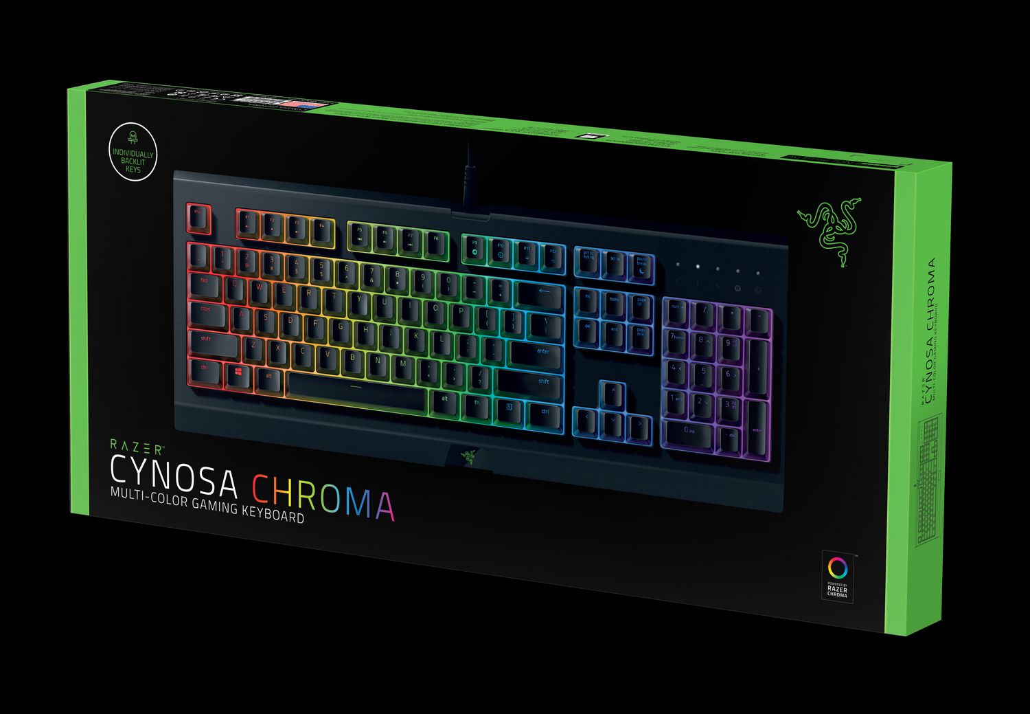 Razer - Cynosa Chroma Multi-Color Gaming Keyboard (PC) (USED)
